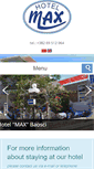 Mobile Screenshot of hotelmaxhercegnovi.com